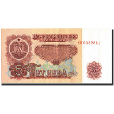 Geldschein, Bulgarien, 5 Leva, 1974, 1974, KM:95a, UNZ