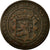 LUXEMBOURG, 10 Centimes, 1870, Utrecht, KM #23.1, EF(40-45), Bronze, 9.90