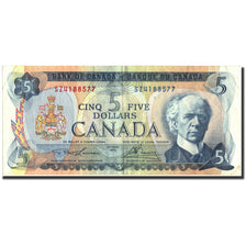 Biljet, Canada, 5 Dollars, 1972, 1972, KM:87b, TTB