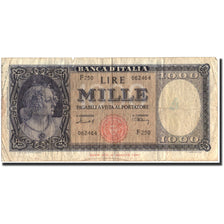 Geldschein, Italien, 1000 Lire, 1947, 1947-08-14, KM:82, S