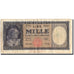 Billete, 1000 Lire, 1947, Italia, 1947-08-14, KM:82, BC