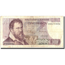 Banknote, Belgium, 100 Francs, 1972, 1972-05-15, KM:134b, VF(20-25)