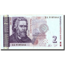 Geldschein, Bulgarien, 2 Leva, 2005, 2005, KM:115b, VZ+