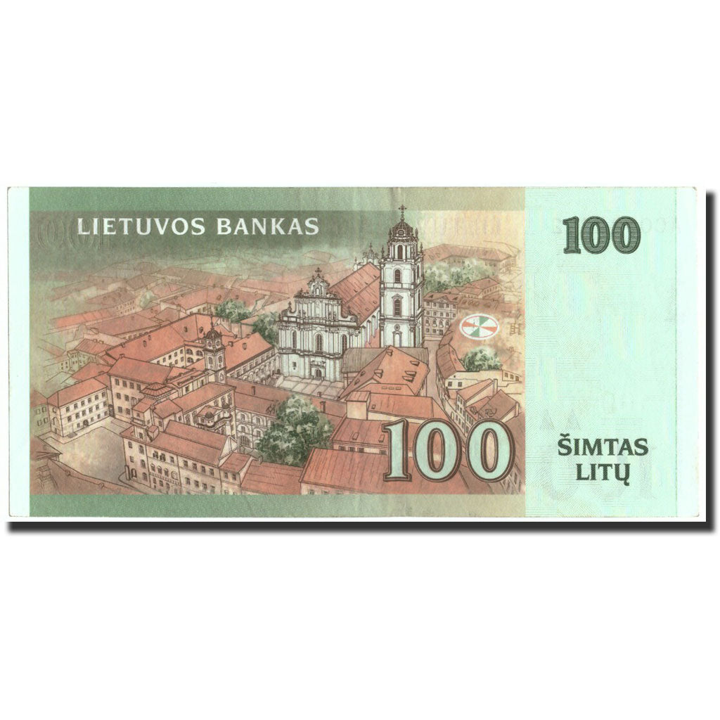 Biljet, Lithouwen, 100 Litu, 2007, 2007, KM:70, SPL