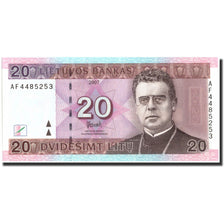 Banknote, Lithuania, 20 Litu, 2007, 2007, KM:69, UNC(65-70)
