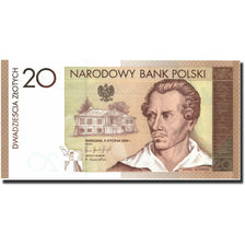 Banknote, Poland, 20 Zlotych, 2009, 2009, KM:180, UNC(65-70)