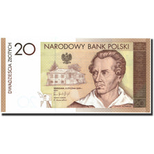 Banknote, Poland, 20 Zlotych, 2009, 2009, KM:180, UNC(65-70)
