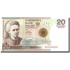 Geldschein, Polen, 20 Zlotych, 2011, 2011, KM:182, UNZ