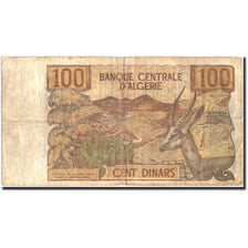 Banknote, Algeria, 100 Dinars, 1970, 1970-11-01, KM:128a, VF(30-35)
