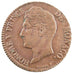 Monaco, 5 Centimes, 1837, Monte Carlo, VF(30-35), Bronze, Gadoury #102, 8.60