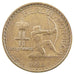 Monaco, 2 Francs, 1924, Poissy, EF(40-45), Aluminium-Bronze, Gadoury #129, 7.80