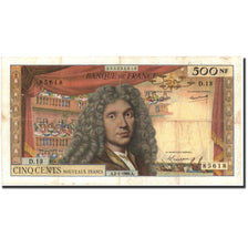 France, 500 Nouveaux Francs, 500 NF 1959-1966 ''Molière'', 1964, 1964-01-02