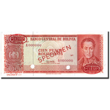 Billete, 100 Pesos Bolivianos, 1962, Bolivia, 1962 (1983), Specimen, KM:164s