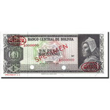 Biljet, Bolivia, 1 Peso Boliviano, 1962, 1962-07-13, Specimen, KM:152s, NIEUW