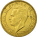 Münze, Monaco, Rainier III, 50 Francs, Cinquante, 1950, VZ, Aluminum-Bronze