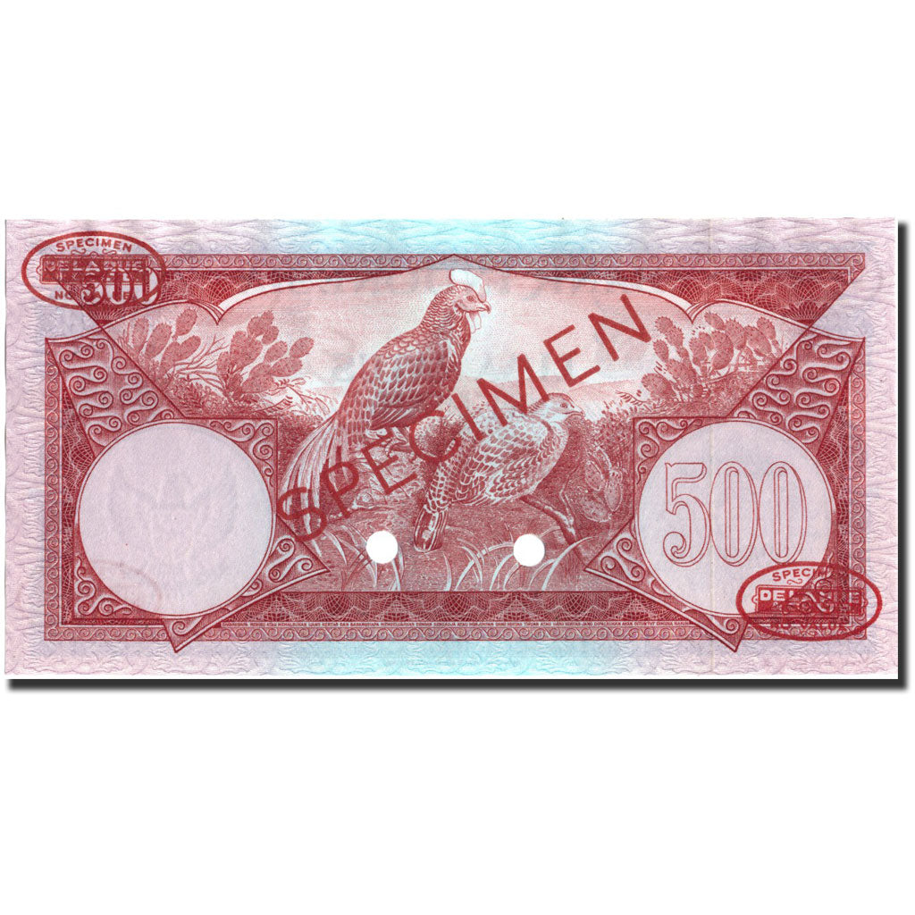 Banknote, Indonesia, 500 Rupiah, 1959, Specimen TDLR, KM:70s, UNC(65-70)