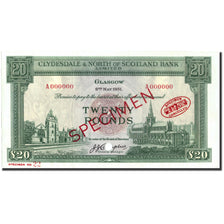 Banconote, Scozia, 20 Pounds, 1951, 1951, Specimen, KM:193a, SPL