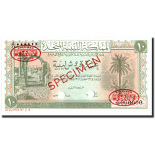 Banknot, Libia, 10 Piastres, 1951, Undated, Egzemplarz, KM:6, UNC(65-70)