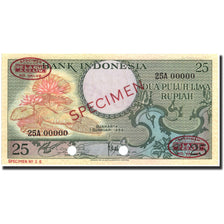 Banknote, Indonesia, 25 Rupiah, 1959, Specimen TDLR, KM:67s, UNC(65-70)