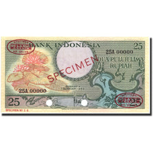 Geldschein, Indonesien, 25 Rupiah, 1959, Specimen, KM:67s, UNZ
