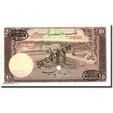 Banknote, Pakistan, 10 Rupees, 1951, Specimen TDLR, KM:13s, UNC(65-70)