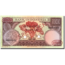 Geldschein, Indonesien, 100 Rupiah, 1959, Specimen, KM:69, UNZ