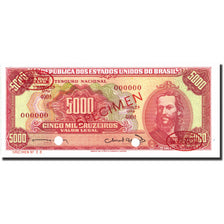 Banconote, Brasile, 5000 Cruzeiros, 1965, Specimen, KM:182a, FDS