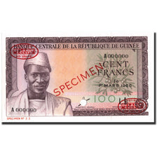 Biljet, Guinee, 100 Francs, 1960, 1960-03-01, Specimen, KM:13s, NIEUW