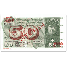 Banknote, Switzerland, 50 Franken, 1961, Specimen TDLR, KM:48a, UNC(65-70)
