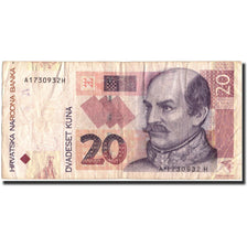 Banknote, Croatia, 20 Kuna, 2001, 2001, KM:39, VF(30-35)