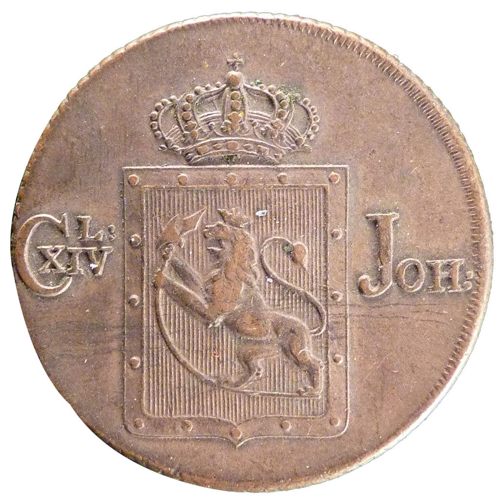 Norway, 1 Skilling, 1820, KM #286, AU(50-53), Copper, 27, 12.00
