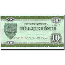 Geldschein, Faeroe Islands, 10 Kronur, 1978-86, KM:16a, UNZ-