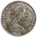 Nuova Zelanda, 20 Cent, 1980, SPL-, Nichel, KM:36