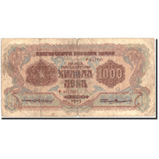 Banknot, Bulgaria, 1000 Leva, 1951, Undated, KM:72a, VF(20-25)
