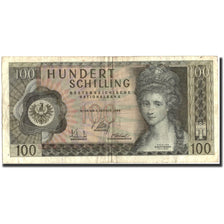 Geldschein, Österreich, 100 Schilling, 1969, 1969-01-02, KM:145a, S+
