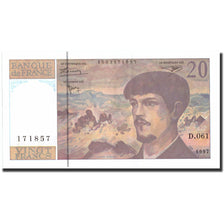 France, 20 Francs, 20 F 1980-1997 ''Debussy'', 1997, 1997, SUP+, KM:151i