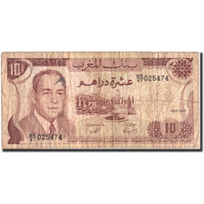 Biljet, Marokko, 10 Dirhams, 1985, 1985, KM:57b, TB