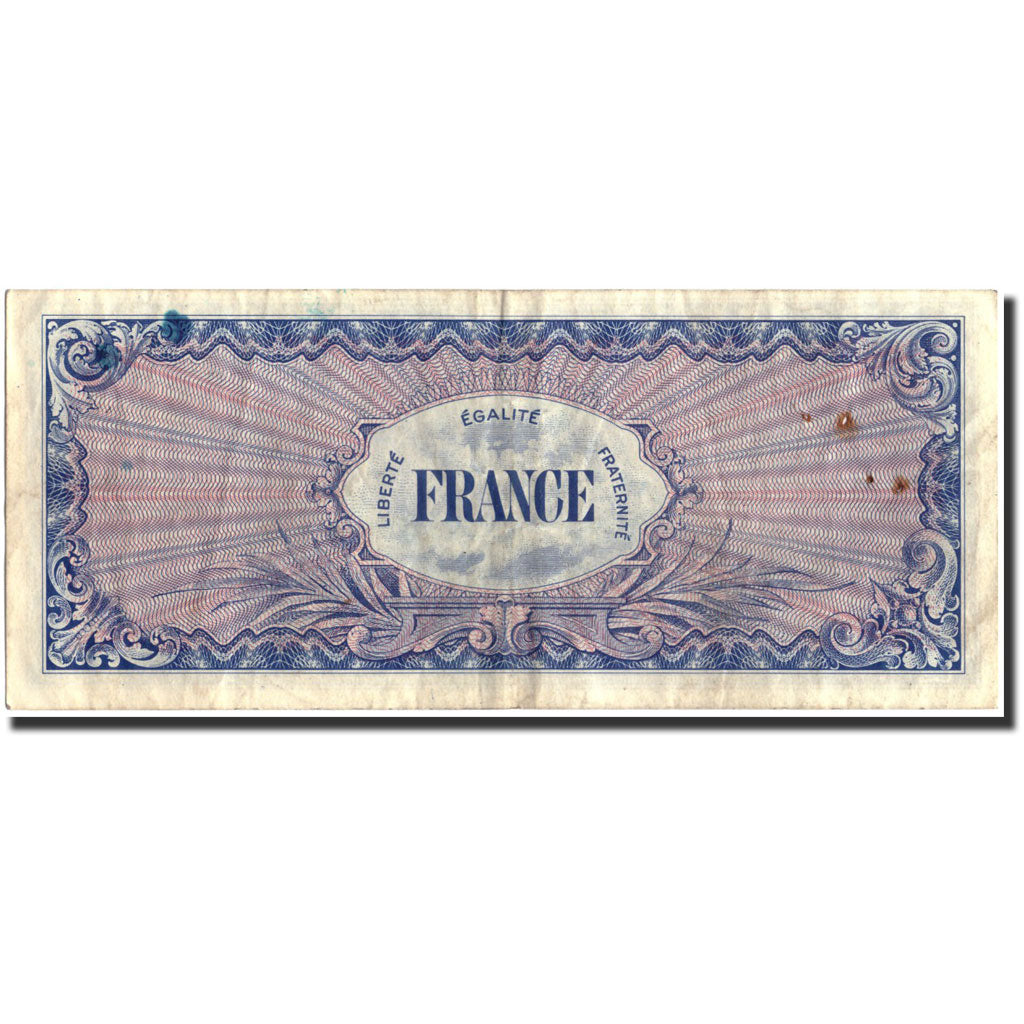 France, 100 Francs, 1945 Verso France, 1944, 1944, TB+, KM:118a