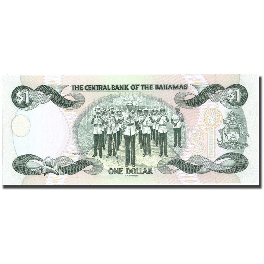 Banknote, Bahamas, 1 Dollar, 1996, 1996, KM:57a, UNC(64)