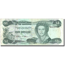Geldschein, Bahamas, 1 Dollar, 1974, 1974, KM:43a, S+