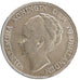 NETHERLANDS, Gulden, 1938, KM #161.1, AU(55-58), Silver, 28, 10.00