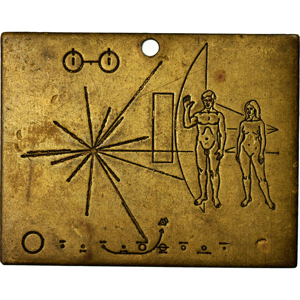 France, Médaille, N.A.S.A, Pif Gadget, Opération Chaine Bleue, TTB