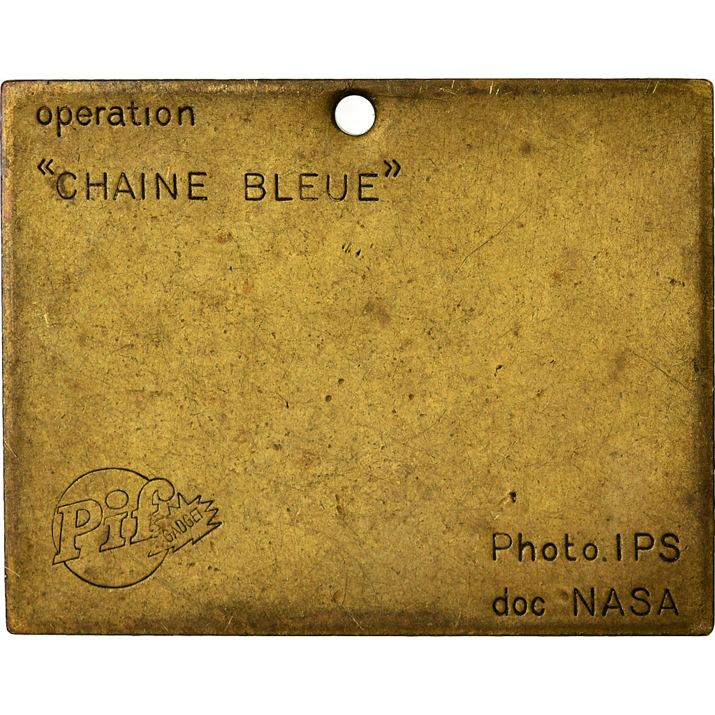 France, Médaille, N.A.S.A, Pif Gadget, Opération Chaine Bleue, TTB