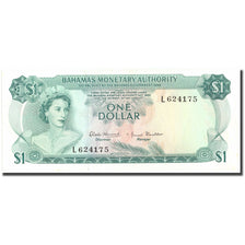 Biljet, Bahama's, 1 Dollar, 1968, KM:27A, SPL