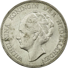 Moneda, Países Bajos, Wilhelmina I, Gulden, 1939, EBC+, Plata, KM:161.1