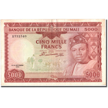 Billet, Mali, 5000 Francs, 1960, 1960-09-22, KM:10a, TTB