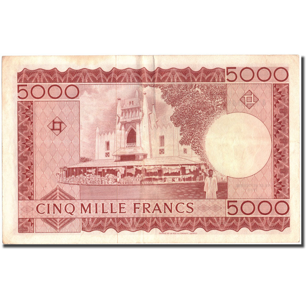 Banknote, Mali, 5000 Francs, 1960, 1960-09-22, KM:10a, EF(40-45)