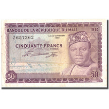 Banknote, Mali, 50 Francs, 1960, 1960-09-22, KM:6a, EF(40-45)