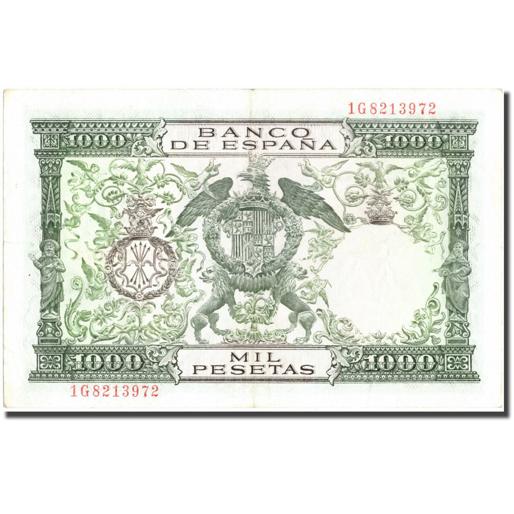 Banconote, Spagna, 1000 Pesetas, 1957, 1957-11-29, KM:149a, BB+