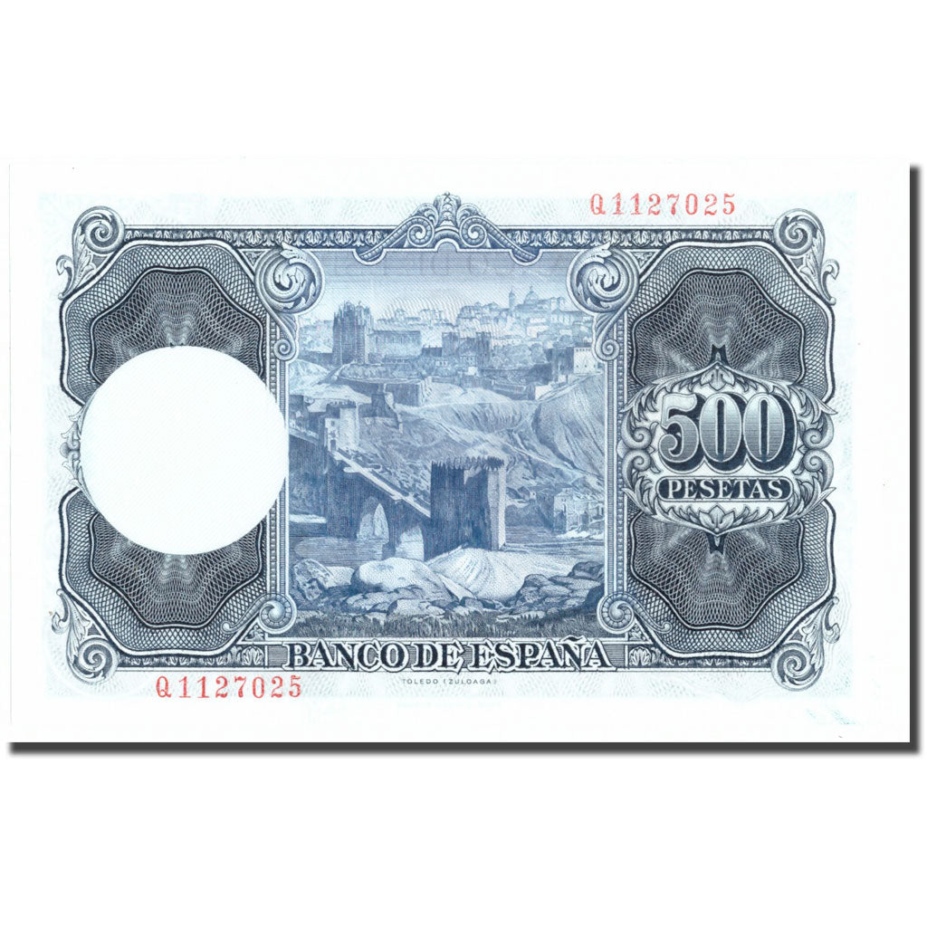 Banknote, Spain, 500 Pesetas, 1984, 1984-07-22, KM:148a, UNC(64)